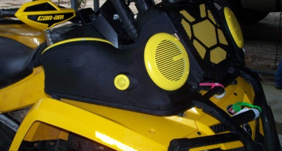 four-wheeler speaker